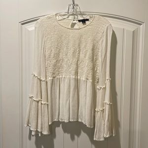 AE Blouse in creamy off white